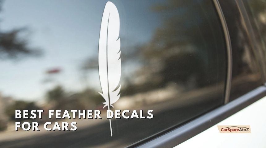 best feather decals for cars