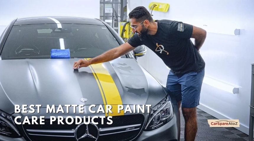best matte car paint care products