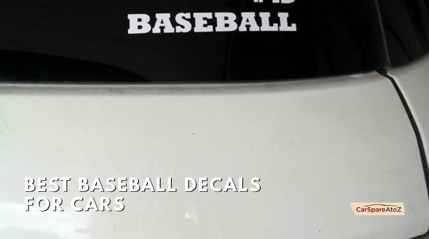 best baseball decals for cars