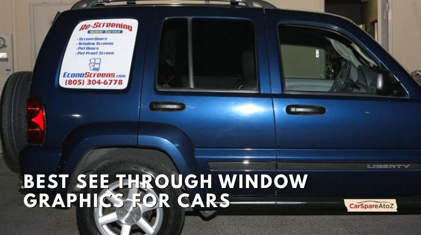 best see through window graphics for cars