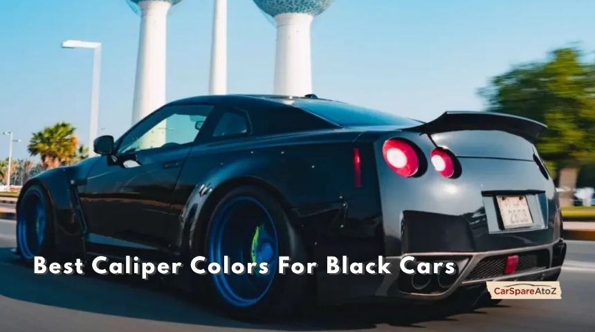 best caliper colors for black cars